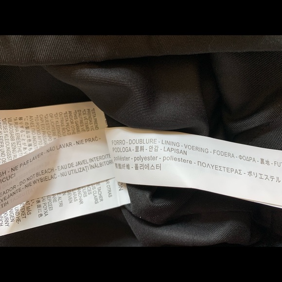 ZARA Patchwork Suede Mini Skirt, size L - Picture 6 of 7